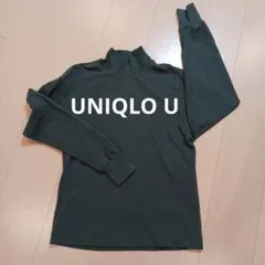 UNIQLO UヒートテックコットンモックネックT