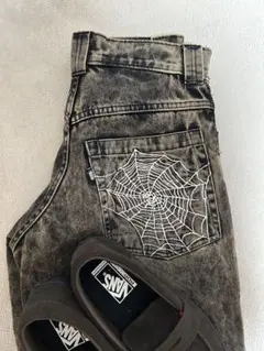 earlデニムウォッシュドブラウン