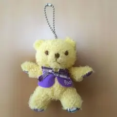 プーさん マスコット 黄色 ストラップ付き 非売品 レトロ レア