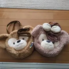 シェリーメイ＆ダッフィー　ぬいぐるみ型バッグ