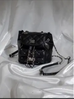 Darich ダーリッチ キルティングビジューミニリュック BLK - メルカリ