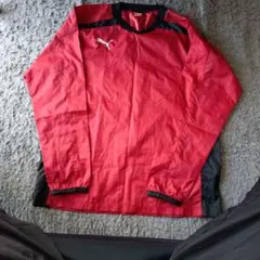 Puma 長袖ピステ レッド/ブラック