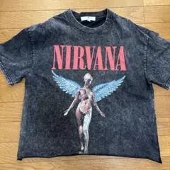 Ninety-nine NIRVANA Tシャツ Sサイズ丈切りのサムネイル