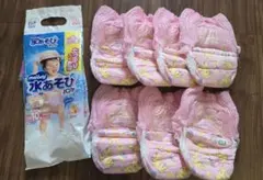 【ピカチュウ】ムーニー 水あそびパンツ 7枚セット　BIGサイズのサムネイル