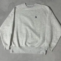 U.S. POLO ASSN. グレー スウェット