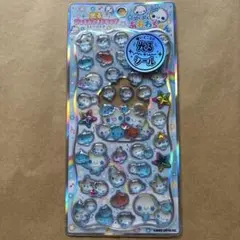 光る　ジュエルプチドロップ　ぷくぷくあわわちゃん　ストーンつき　ボンボンドロップ