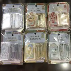 GLASS PARLOR クリアステッカー 第二弾　6パックセット