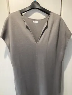 値下げ❤️FRAYI.D Ｆサイズ ニット 　ノースリーブロングワンピース