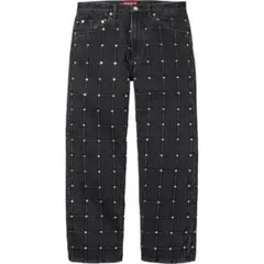 Supreme Studded Seam Loose Fit Jean