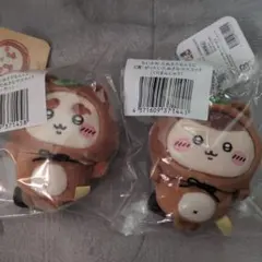 ちいかわ　たぬきだもんくじ　Ｃ賞　シーサー　くりまんじゅう２点セット