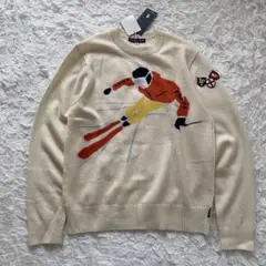 訳あり新品　LAURA FELICE　長袖ニット46 カシミヤアンゴラ混