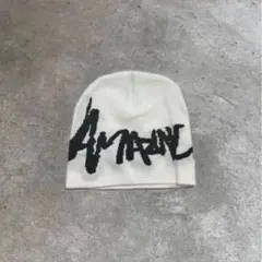 ビーニー swag y2k ニット帽 ホワイト