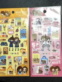 MIND WAVE キャラクターシール 一期一会 2枚セット