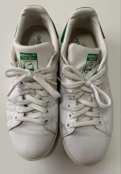 adidas Stan Smith ホワイト/グリーン 24cm スニーカー