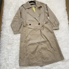 新品タグ付きトレンチコート コート レディース 洗える ベルト付き Mサイズ
