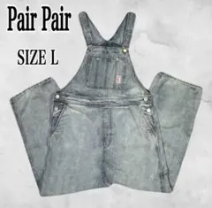 Pair Pair ペアペア デニム オーバーオール SIZE L ワッペンのサムネイル
