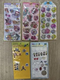 日焼けキティ　あわわちゃん　ウォーターシール　ボンボンドロップ　たまごっち