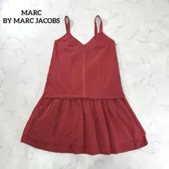 MARC BY MARC JACOBS チュニック　キャミワンピース　赤　フレア