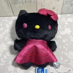 Sanrio Hello Kitty マスコット 黒 ピンク