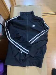 Nike ブラック ジャージジャケット S