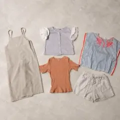 まとめ売り　110 Tシャツ　トップス　プティマイン　ブランシェス　ユニクロのサムネイル