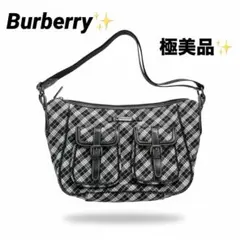 極美品✨バーバリーブルーレーベル ワンショルダーバッグ ノバチェック 2way