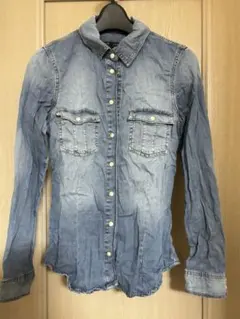 デニムシャツ(ブルー)