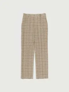AURALEE 26SS SILK LINEN NEP CHECK SLACKSのサムネイル