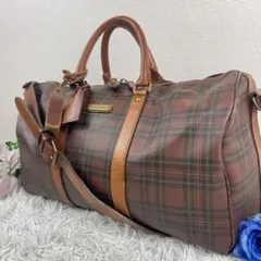 美品✨️ポロラルフローレン ボストンバッグ ショルダー 付属品付き 希少カラー