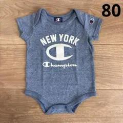 チャンピオン ロンパース 半袖 80