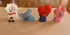 ✾ BTS BT21フレンズ フィギュア 4体セット ✾
