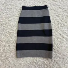 美品・早い者勝ち✨ ユナイテッドアローズ タイトスカート Sサイズ ボーダー柄