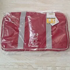 新品　スヌーピー　タグ付き　WPバッグ　レッド　スクールバッグ