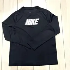 NIKE DRI-FIT ブラック 長袖カットソージュニア Lサイズ