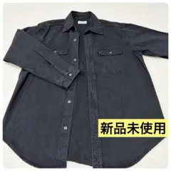 【新品】ビームス別注 坪田あさみ×woadblue デニムCPOシャツ 黒