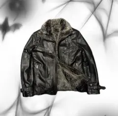 00s archive opium fur leather rider グランジ