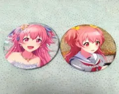 桃井愛莉　グリッター缶バッジ