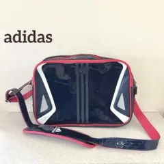 adidas アディダス エナメルバッグ スポーツ ネイビー 部活 ショルダー