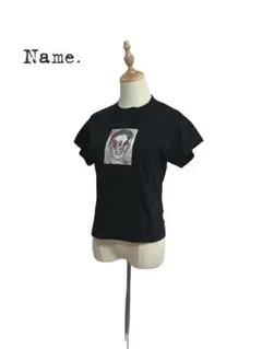 Name. Iam 日本製　コットン　プリント　半袖　チビ　Tシャツのサムネイル
