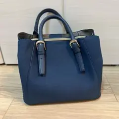 OPAQUE CLIP ネイビー ハンドバッグ