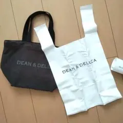 ディーンアンドデルーカ　トートバッグSサイズ＋折りたたみエコバッグ