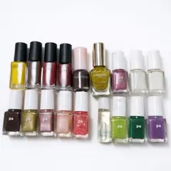 ネイルまとめ売り20点以上pa・CANMAKE含む＋爪オイル＋除光液セット