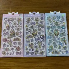 断*☆様 ボンボンドロップシール　まじかるボンボン　ピンク　パープル　ブルー　3