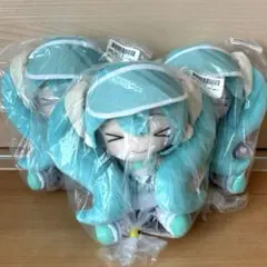 初音ミク　オリジナルぬいぐるみ　Fashion　uniform 3体セット