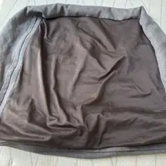 【カバーのみ】　無印良品　ビーズクッションカバー大　ブラウン
