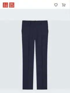 ユニクロ 感動パンツ（丈標準70～72cm）セットアップ可能　ネイビー