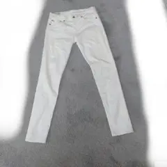Polo RALPH LAUREN ホワイトデニムパンツ　28インチ　drip