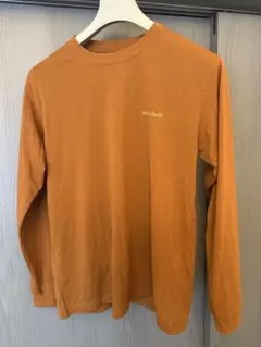 mont-bell オレンジ 長袖カットソー