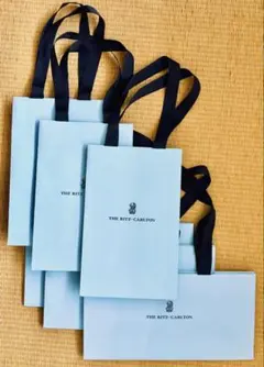 【美品】 リッツカールトン 紙袋 縦型・横型 各3枚 6枚セット ショッパー