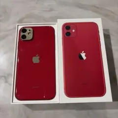 iPhone11 256g レッド　美品